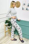 138620 Desenli Polar Pijama